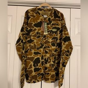 DRAKE “OLD SCHOOL” CAMO LONG SLEEVE T-SHIRT MENS MEDIUM